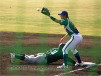 久々に吉岡選手が一塁に。