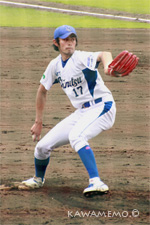 岡本投手